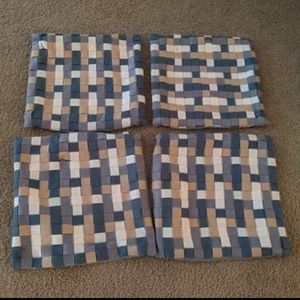 16x16 Throw Pillow Cases, NWT